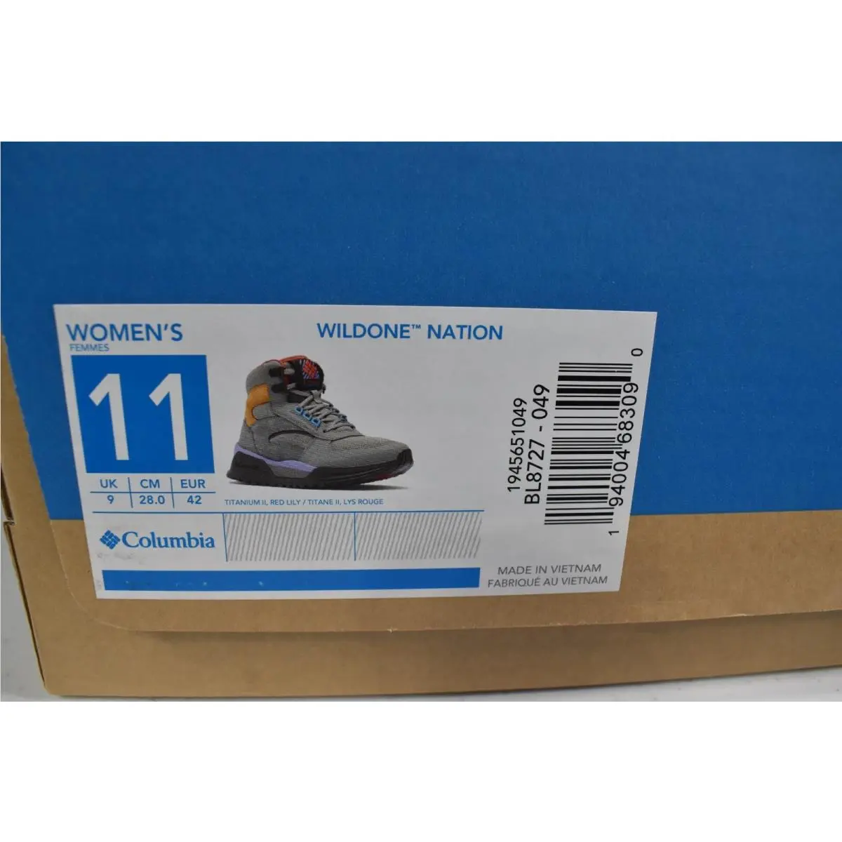 Columbia shoes - Gray (UPC: 194004683090) 8