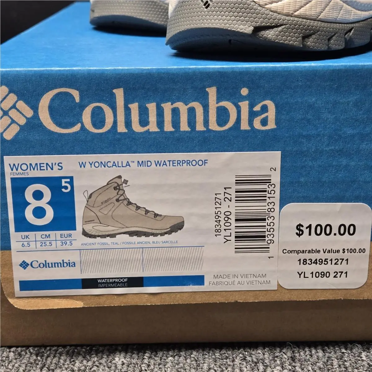 Columbia shoes - Columbia Yoncaalla - Yoncaalla - YL 1090-271 - Beige (UPC: 193553831532) 5