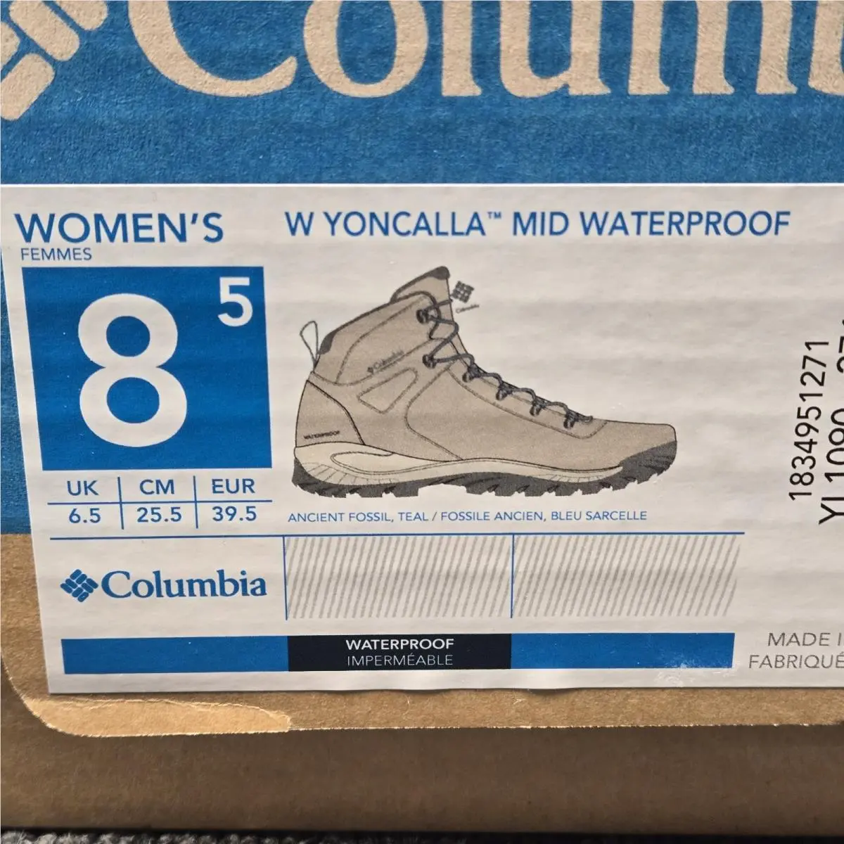 Columbia shoes - Columbia Yoncaalla - Yoncaalla - YL 1090-271 - Beige (UPC: 193553831532) 6