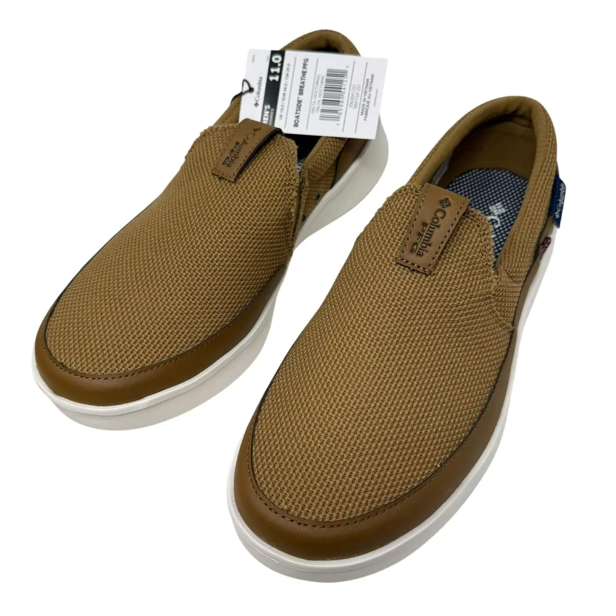 Columbia Boatside™ Breathe Pfg Comfort Shoes Mens Size 11 Slip On Boat Shoes