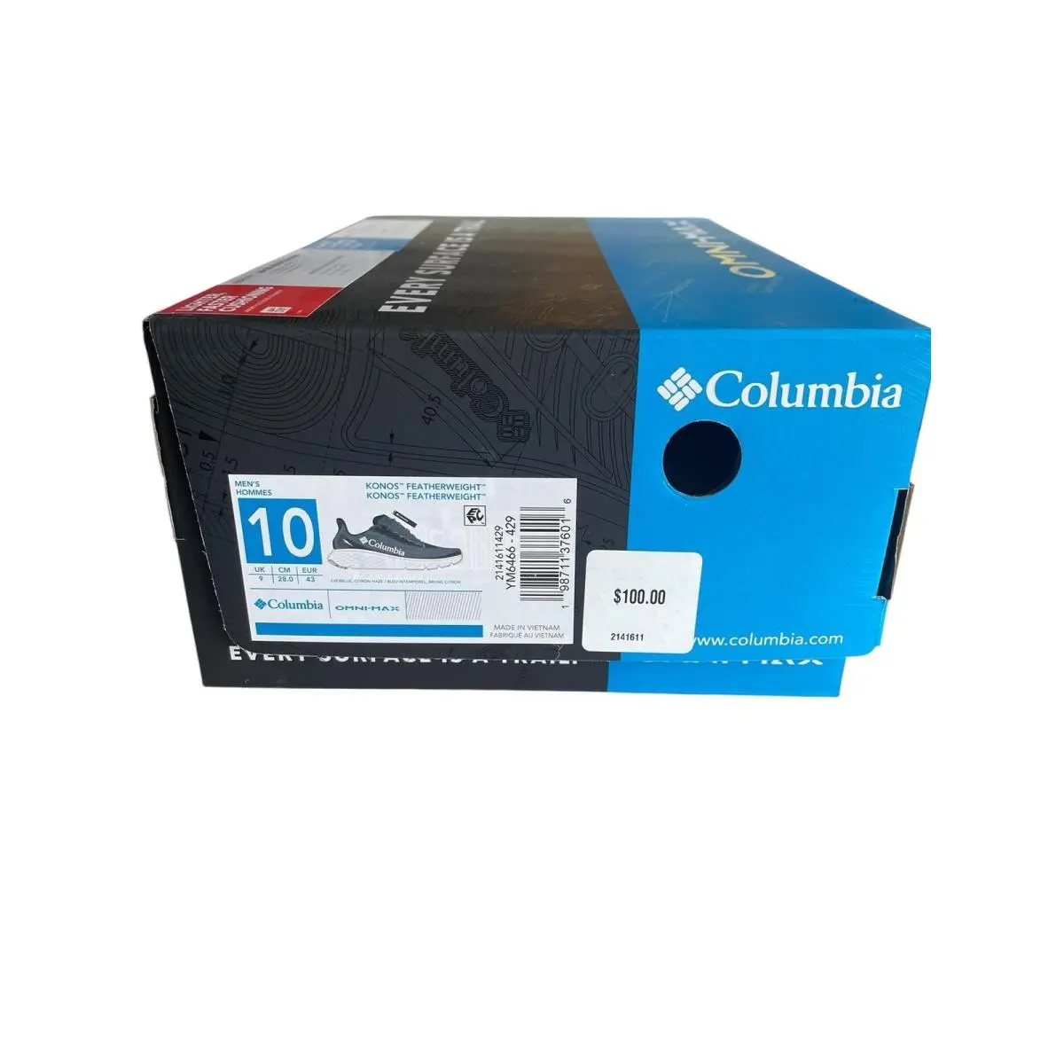 Columbia shoes - Konos Featherweight - Konos Featherweight - 214161 - Blue (UPC: 198711376016) 6