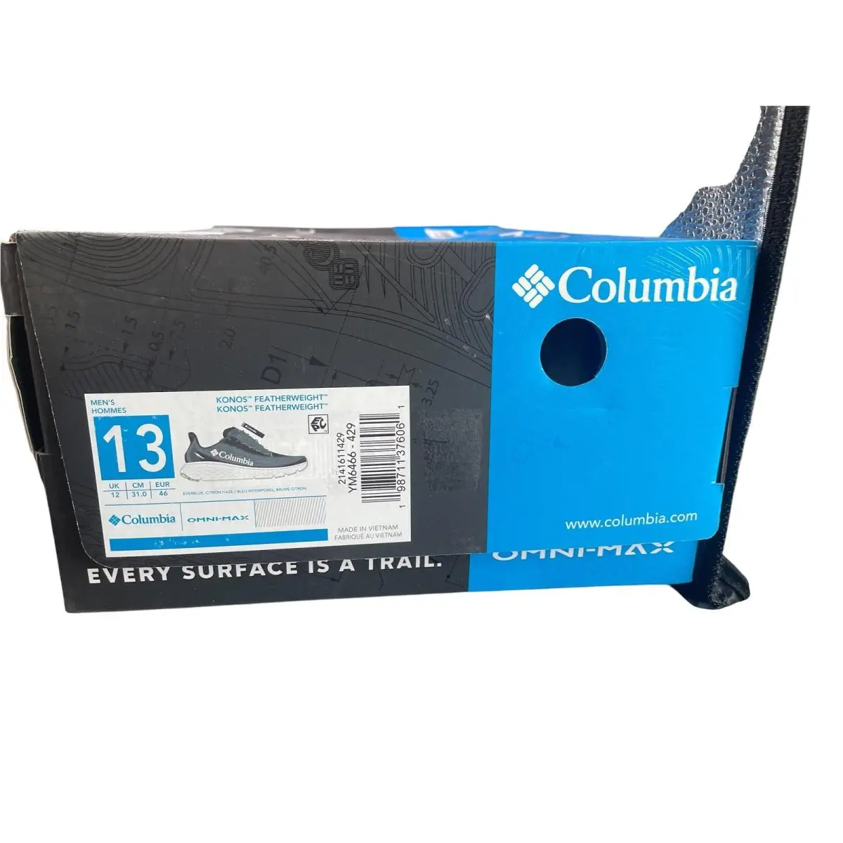 Columbia shoes - Konos Featherweight - Konos Featherweight - 214161 - Blue (UPC: 198711376061) 7