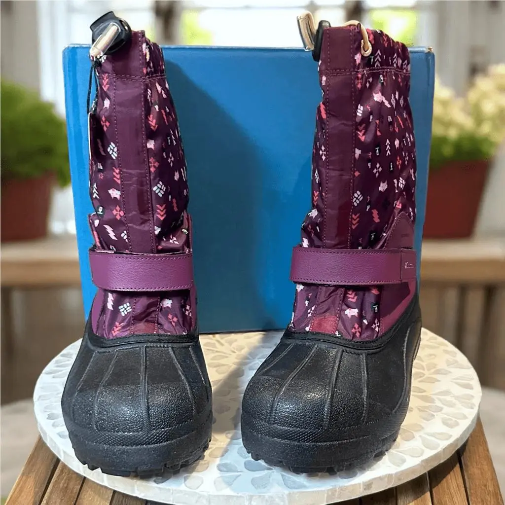 Columbia shoes - Columbia Powderbug Forty Print Boot - Purple, Exterior: Purple 2