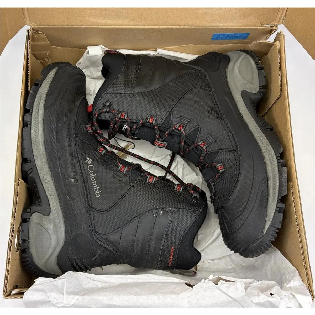 Columbia shoes - Columbia Bugaboot iii - Bugaboot iii - Bm5980 - Black/Red 8