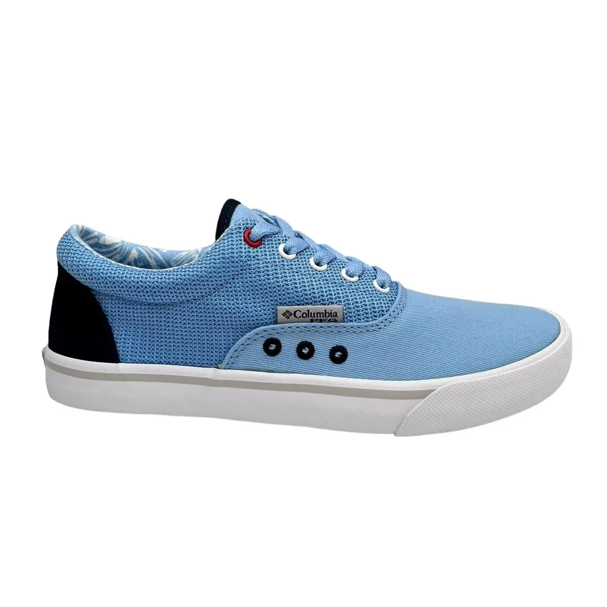 Columbia Women`s Slack Water Lace Boat Shoes Size 8 Sky/navy Blue Classic Style