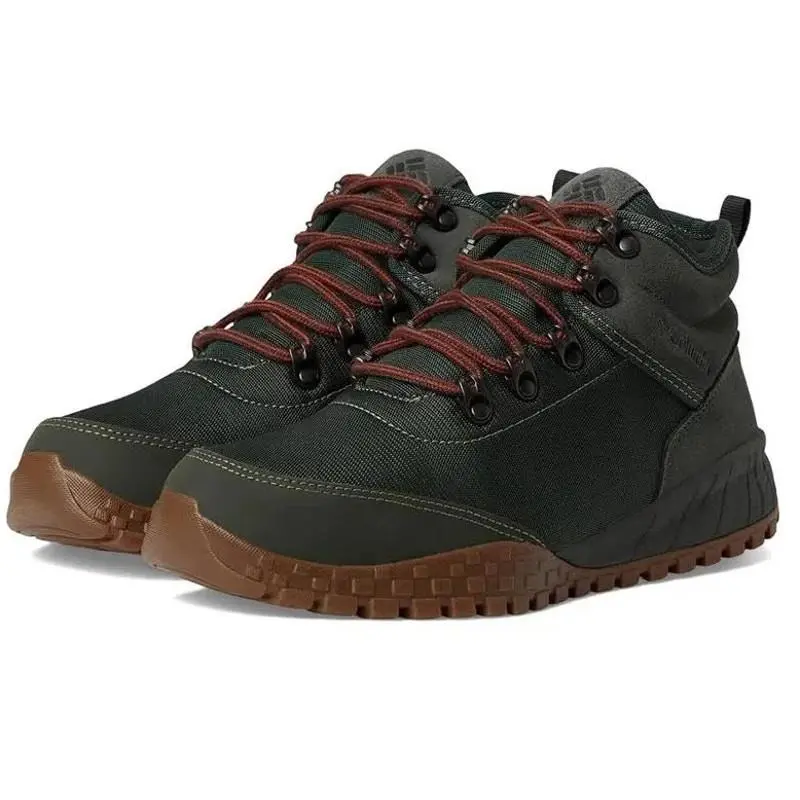 Columbia Mens Fairbanks Mid Hiking Boots US 8 EU 41 Dark Green Waterproof