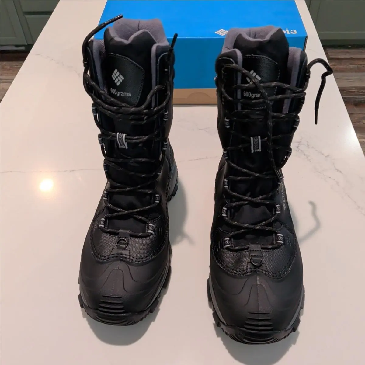 Columbia Bugaboot Iii Xtm Winter Boots - Mens Black Waterproof Size 10