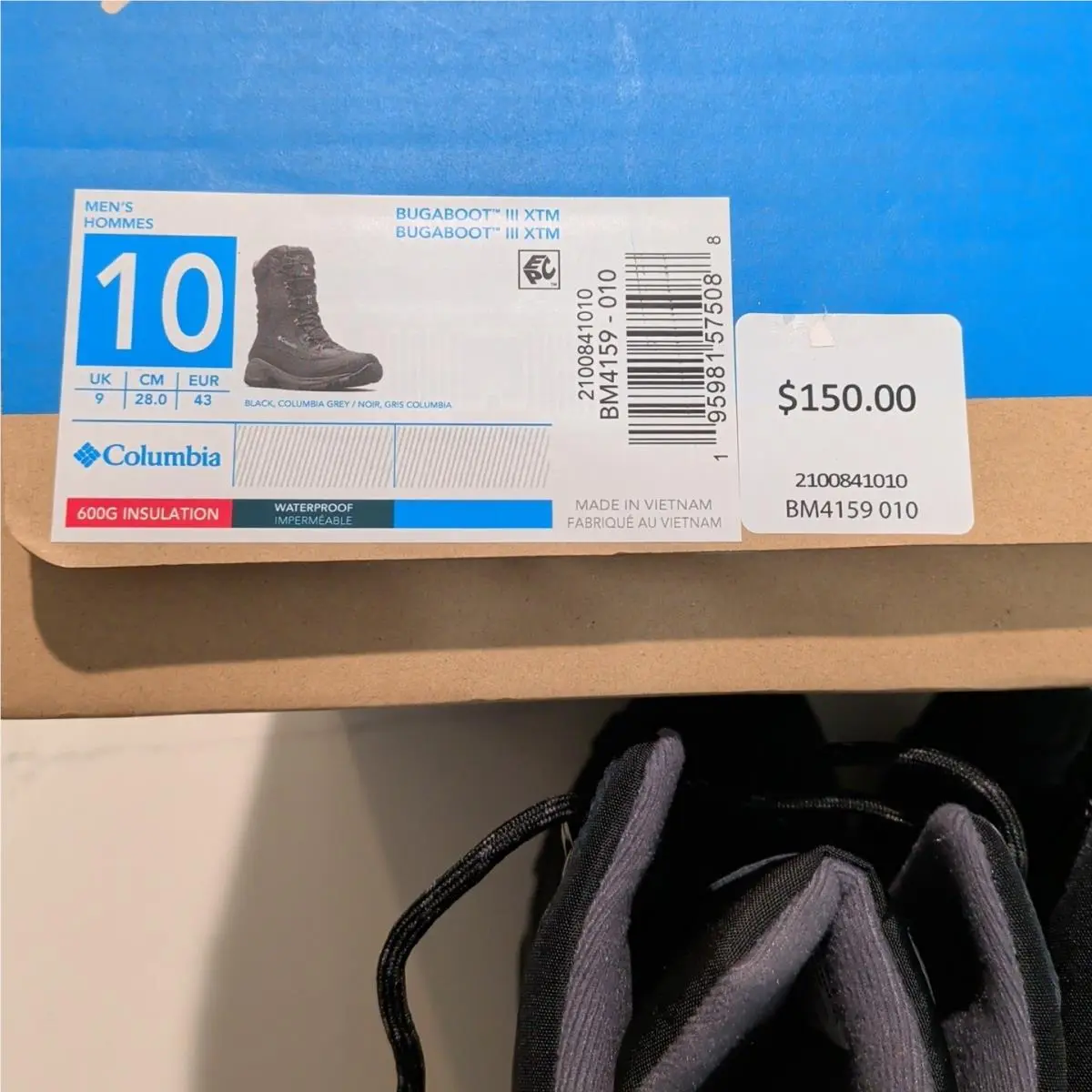 Columbia shoes - Columbia Bugaboot III - Bugaboot III - Black 4
