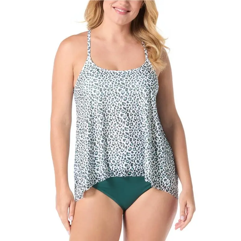 Coco Reef Women`s Current Underwire Racerback Tankini Top