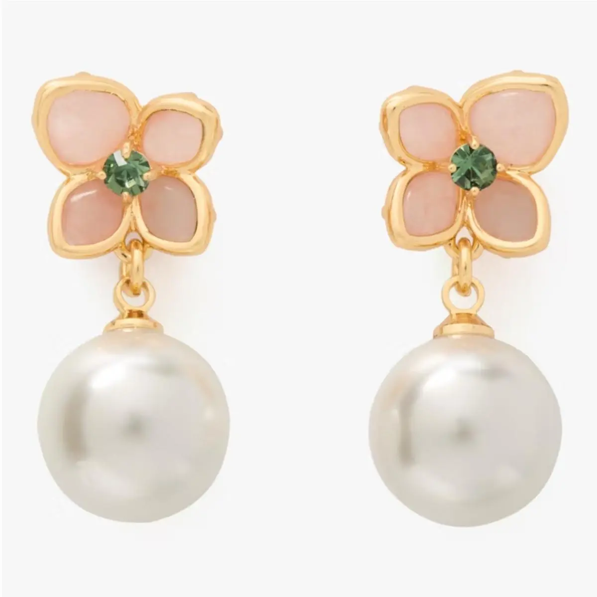 Kate Spade New York KL368 Women Pastel Petals Drop Earring Multi Zirconia WAZZ20