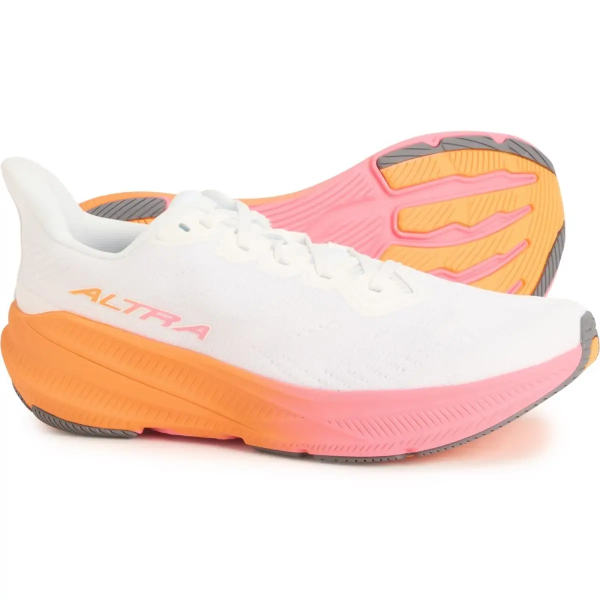 Altra Experience Flow 2 Running Shoes Womens - White Orange