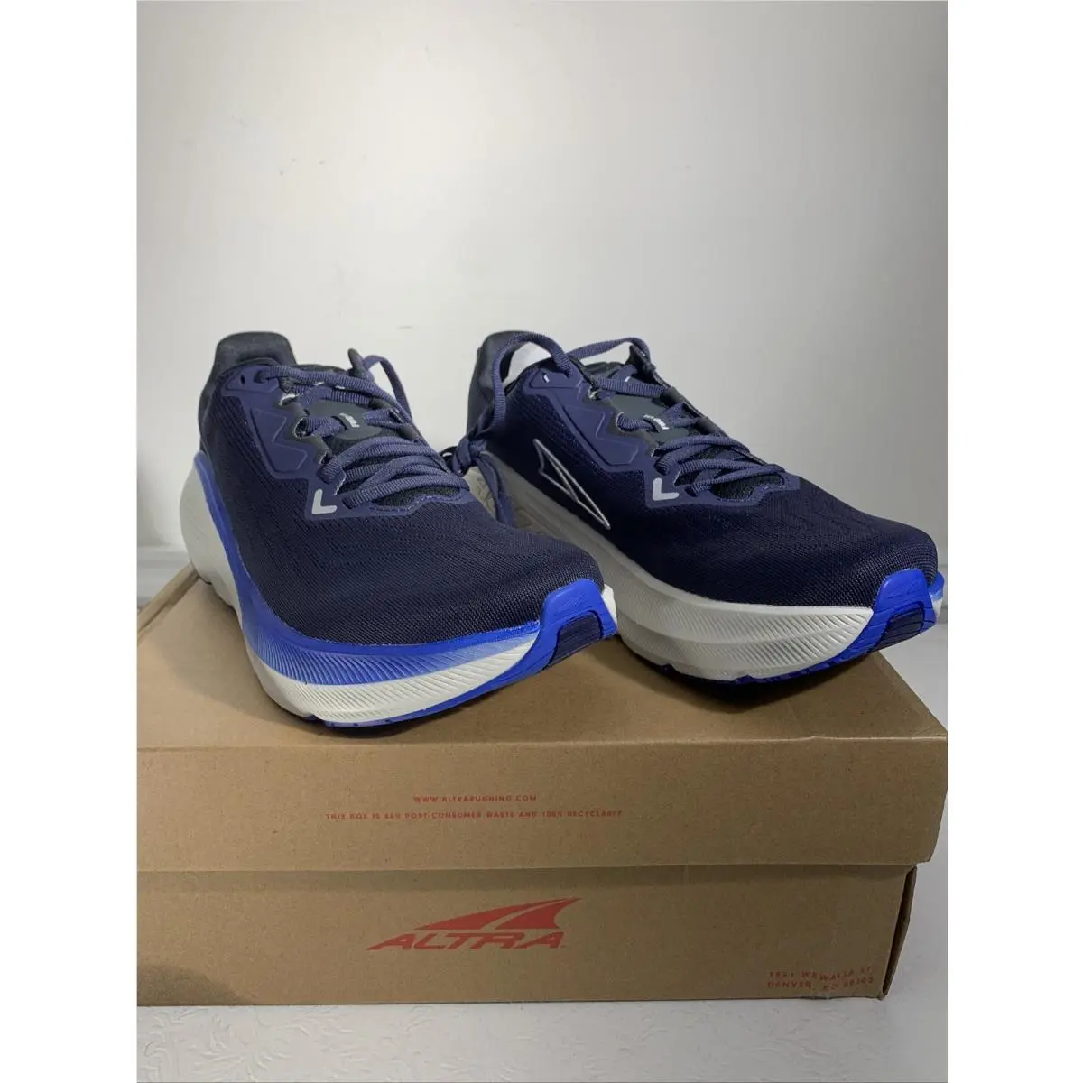 Altra Dark Blue M Fwd Via Running Shoes Men`s Size 8.5