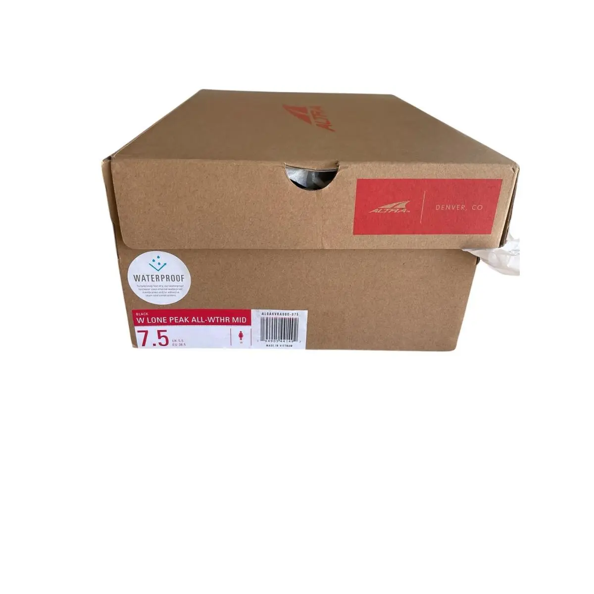 Altra shoes - Lone Peak All-Wthr Mid - Lone Peak Mid - AL0A4VRA-000 - Black (UPC: 194905441492) 4