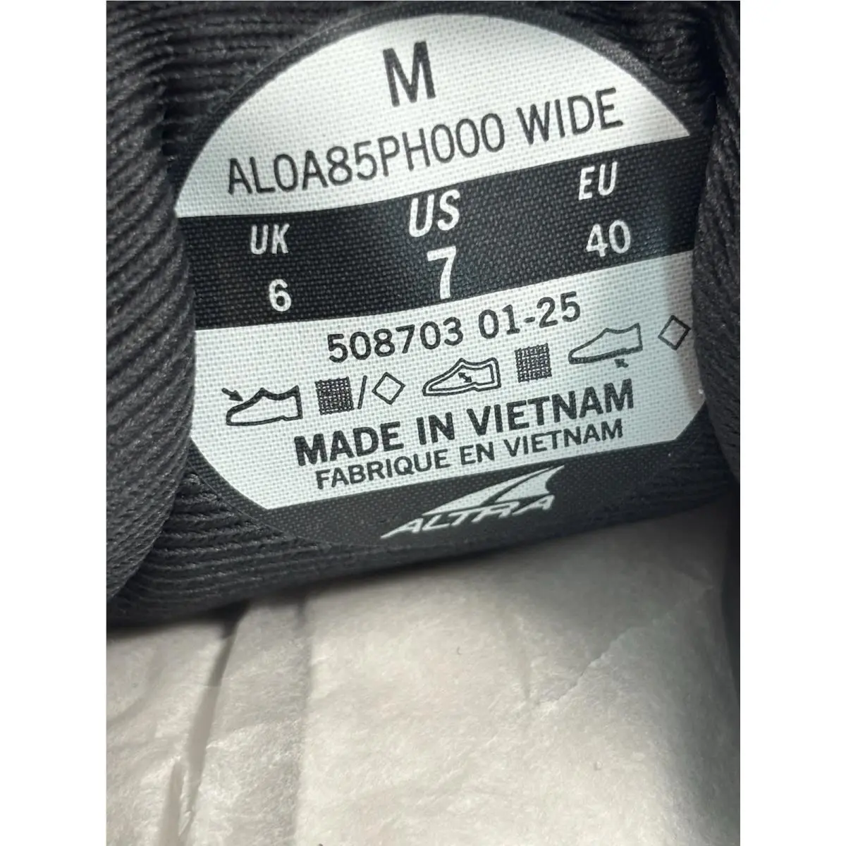 Altra shoes - Lone Peak 9 - Lone Peak - AL0A85PG000/AL0A85PH000W - Black (UPC: 197803419693) 6
