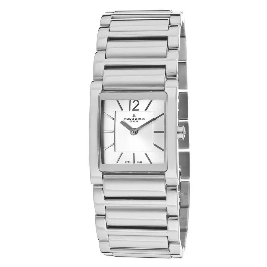 Women Watch GU210I Quartz Silver Dial Stainless Steel by Jacques Lemans