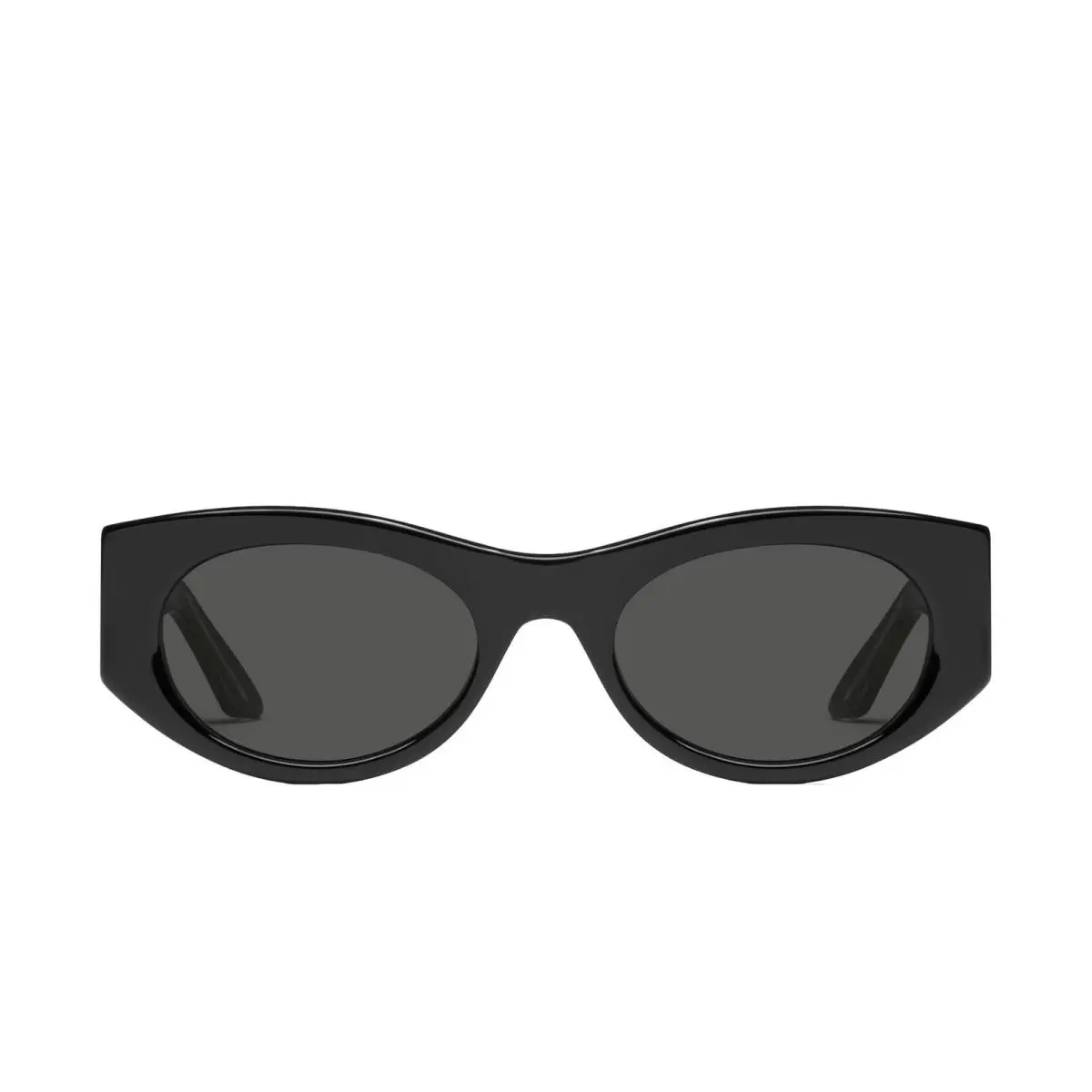 Quay - Women`s Sunglasses Round Lenses with UV Protection So What Black/smoke