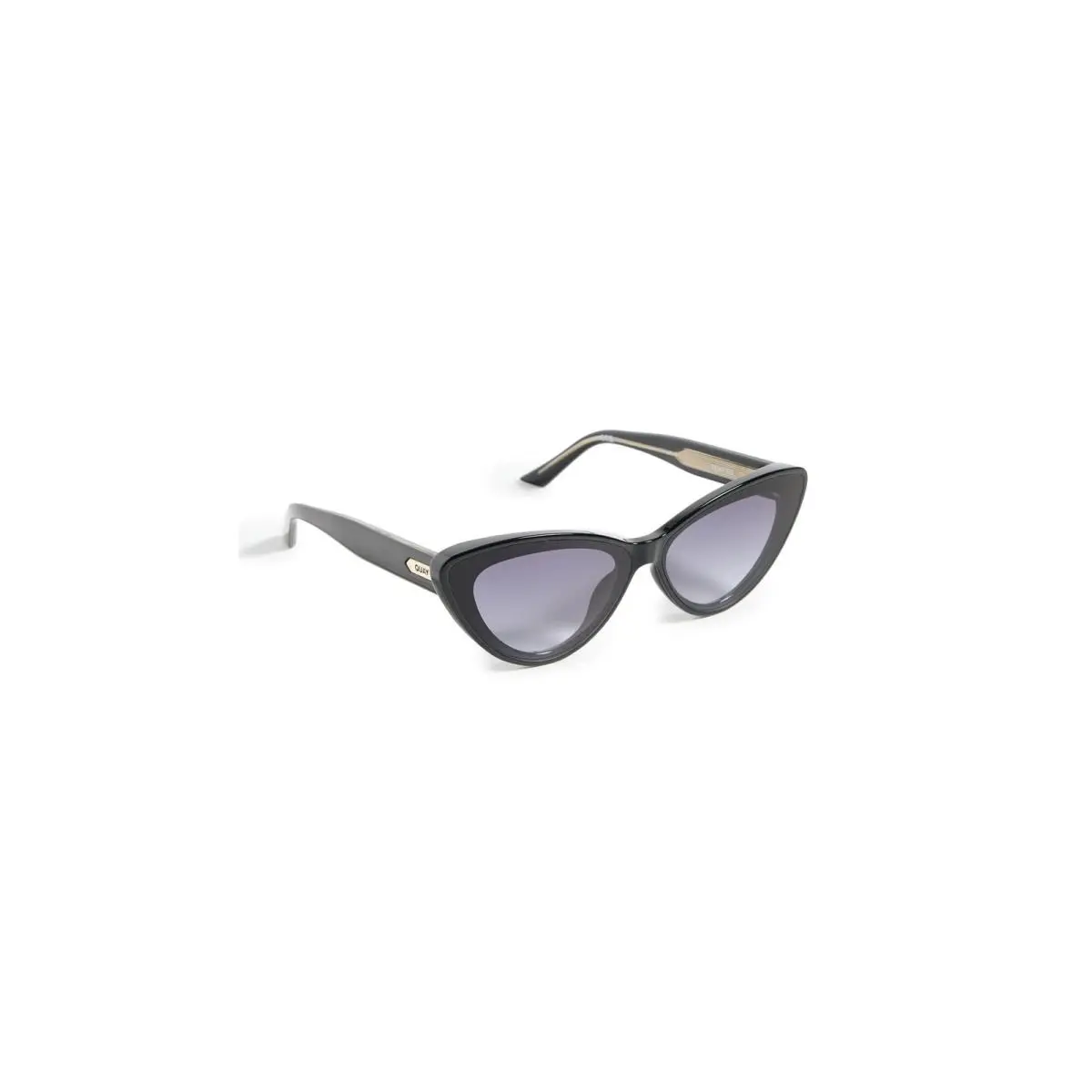 Quay - Women`s Sunglasses Oversized Cat Eye Lenses with UV Protection Tempted