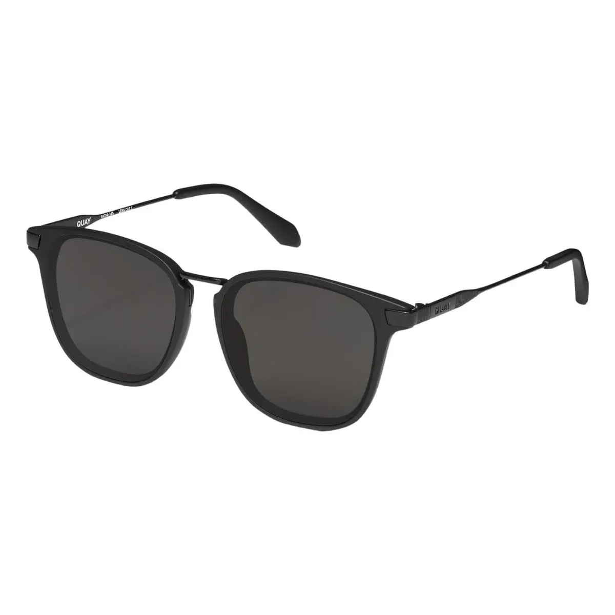 Quay Women`sjackpot Remixed Sunglasses Matte Black/black Polarized - Frame: Multicolor, Lens: Multicolor