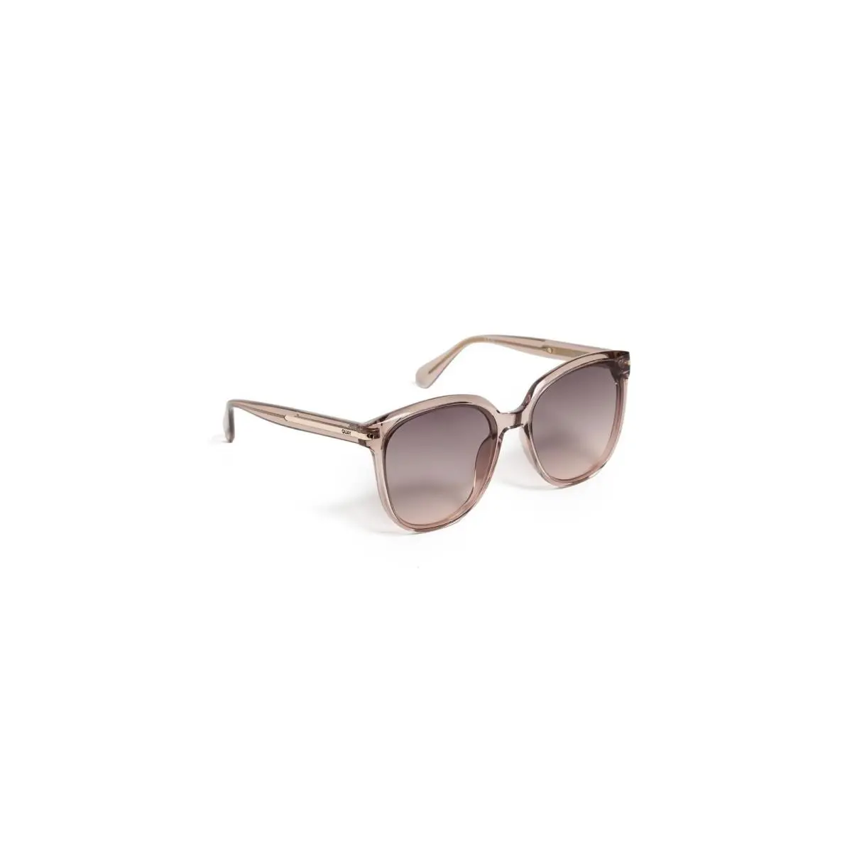 Quay - Womens Sunglasses Round Lenses with UV Protection Rent Free Doe
