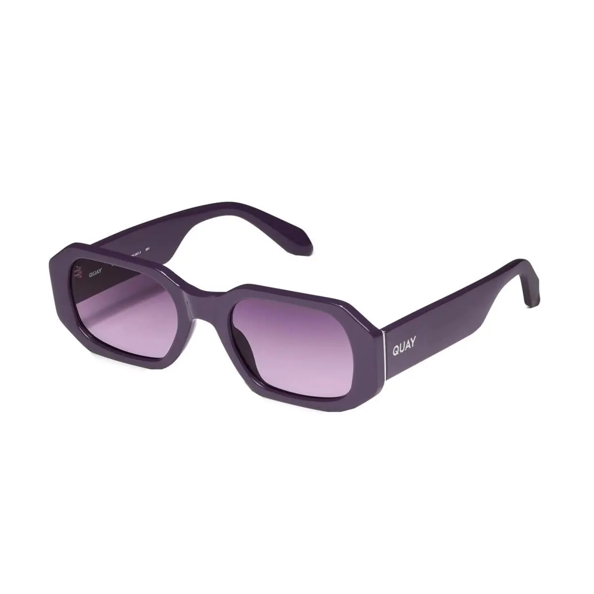 Quay - Sunglasses For Men Women Square Lenses with UV Protection Hyped Up A