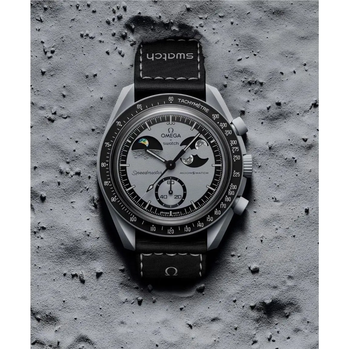 Omega X Swatch Moonswatch Mission To The Earthphase