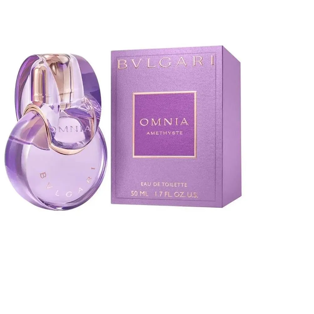 Bvlgari Omnia Amethyst Eau De Toilette Edt Spray 1.7 fl oz 50 ml