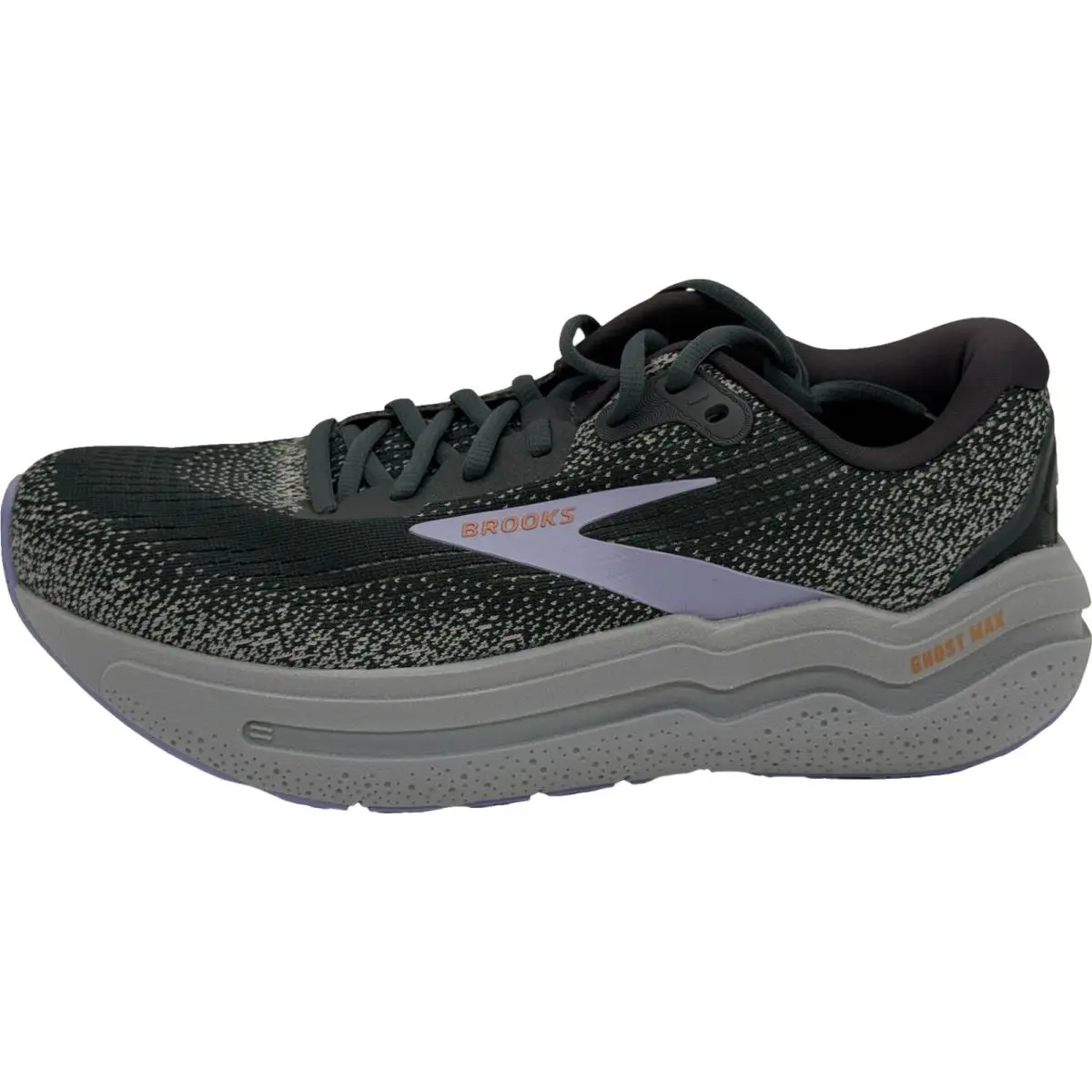 Brooks Ghost Max 2 Women`s B Ebony/sweet Lavender/alloy - Ebony/Sweet Lavender/Alloy
