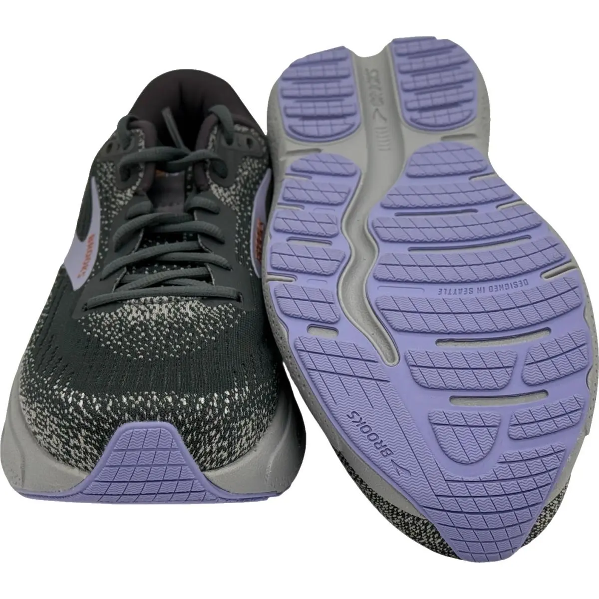Brooks shoes - Brooks Ghost Max 2 - Ghost Max - 120420-005 - Ebony/Sweet Lavender/Alloy 2