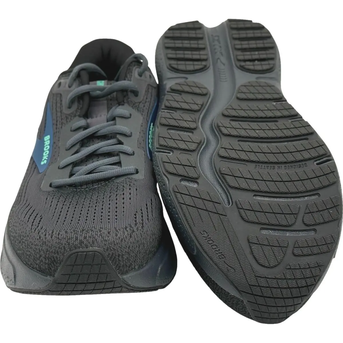 Brooks shoes - Brooks Ghost Max 2 - Ghost Max - 110431-081 - Ebony/Cockatoo/Blue Sapphire 1