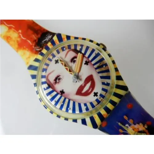 Time Tranny Swatch Art Special By D. Lachapelle Nib-very Rare