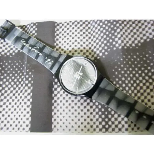 Film No 4 Swatch Abstract Artwork Hand Signed By Yoko Ono Nib-rare