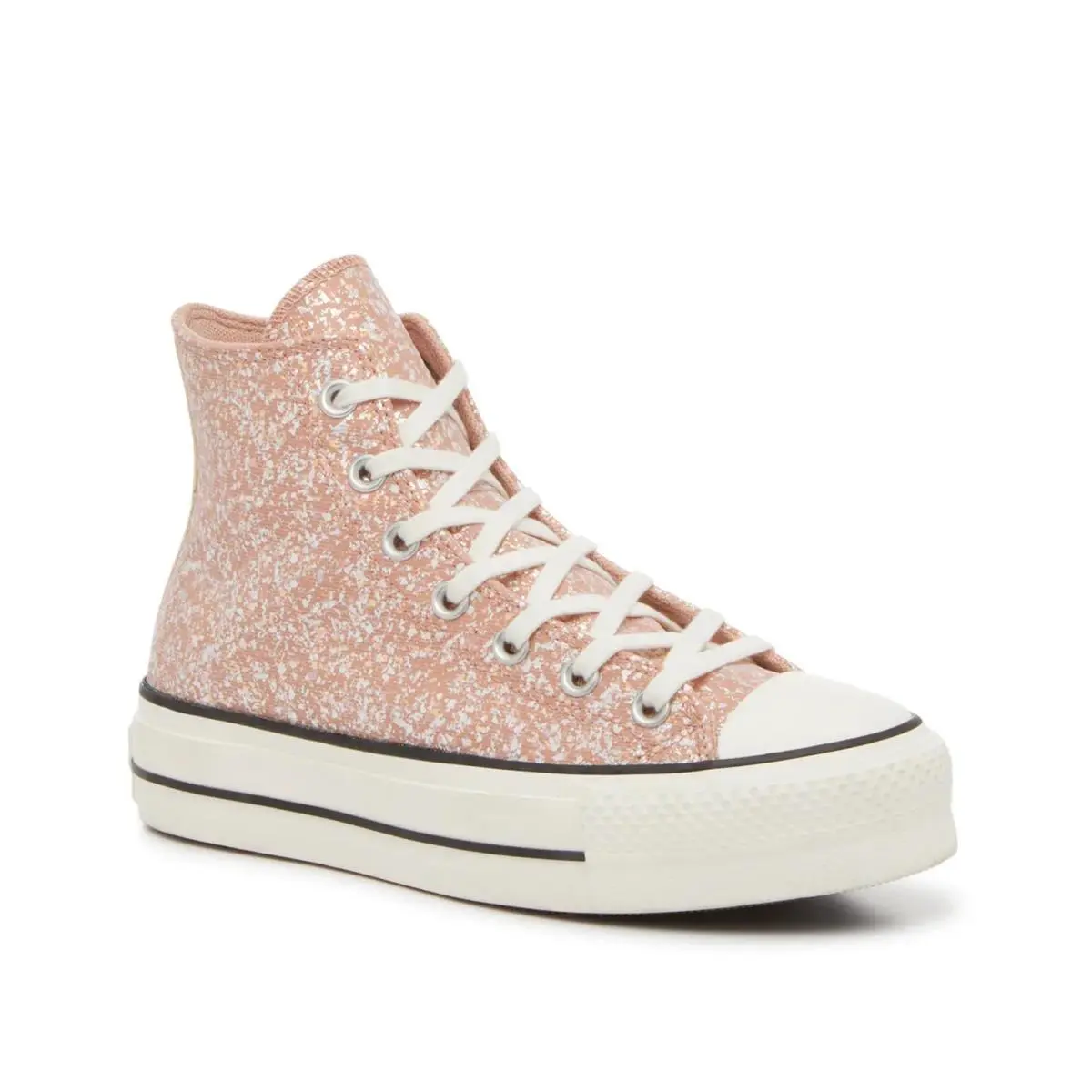 Woman`s Fashion Sneakers Converse Chuck Taylor All Star Glitter Platform Sneaker