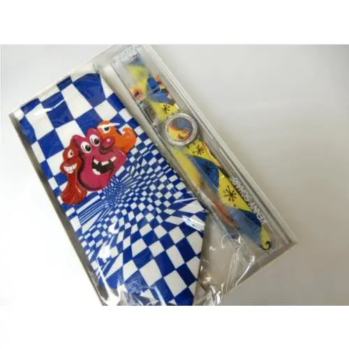 Kenny Scharf Tie Him Fiz N` Zip GN164Pack Art Swatch Ltd 150 Pcs Nip-rare