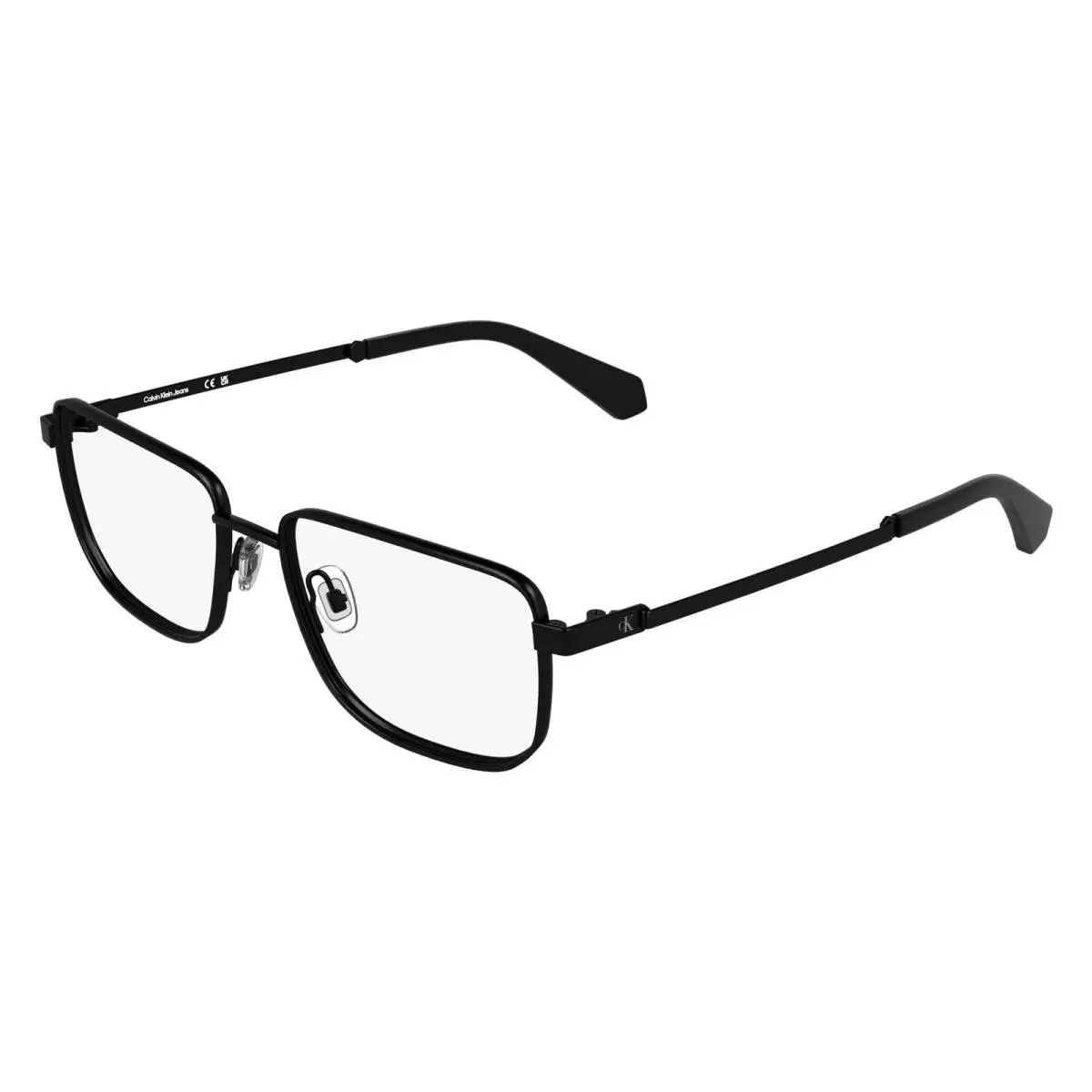 Calvin Klein Jeans Ckj 25210 Matte Black 002 Size 57 Eyeglasses