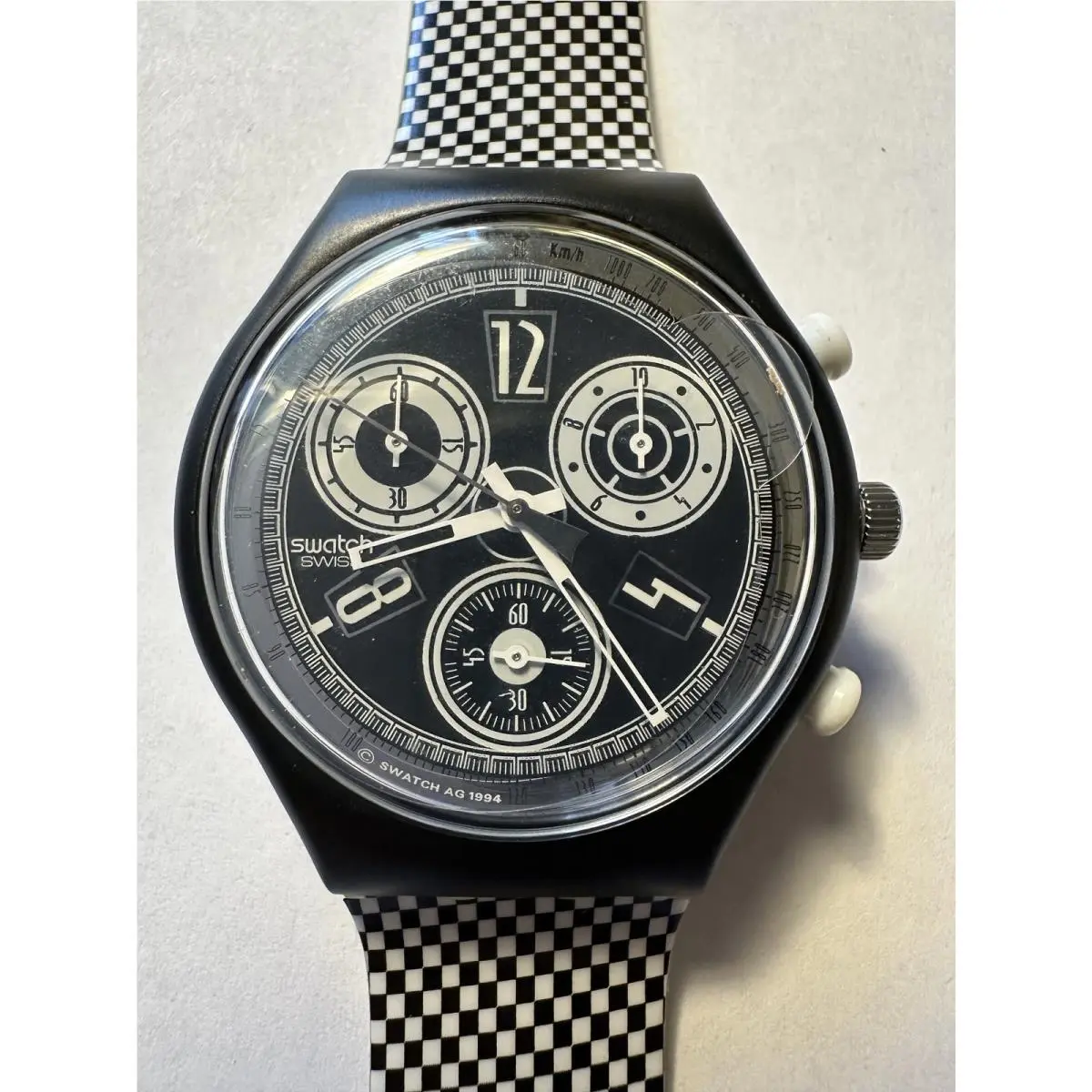 Checkmate Swatch Chrono Chess SCB116 1995