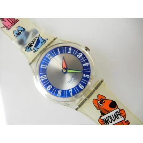 Wouaf Whimsical Colorful Doggies Swatch Nib-rare