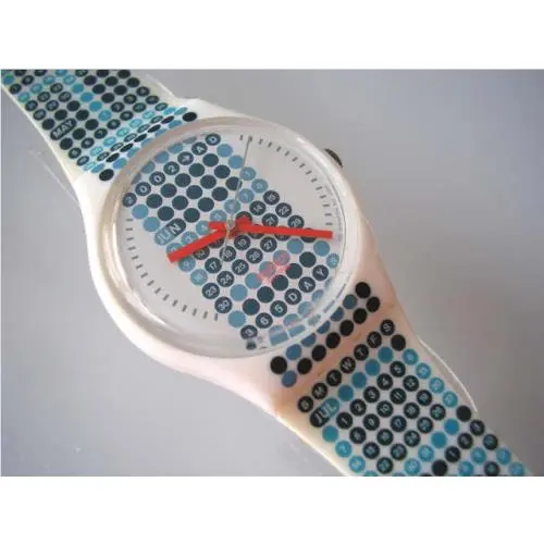 Date Line Monthly/daily Calendar Year Art Swatch Nib-rare