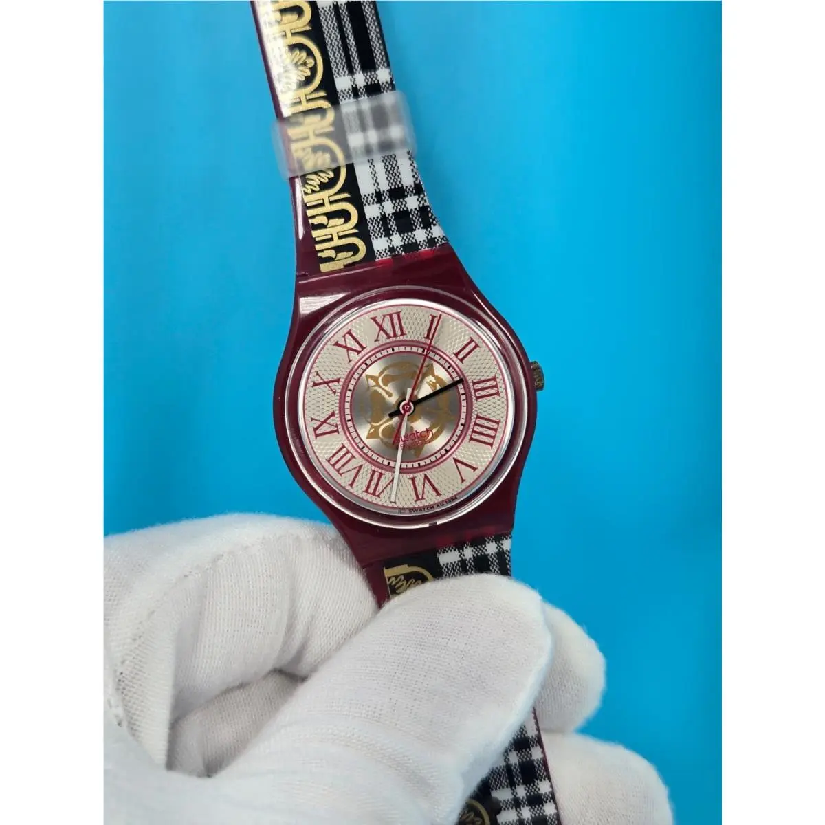 Swatch Gent Mr.watson GR128 1995 Vintage Wristwatch Watch