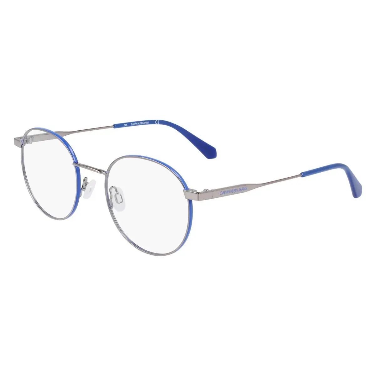 Jeans Ckj 21215 Silver/blue 044 Size 49 Eyeglasses by Calvin Klein