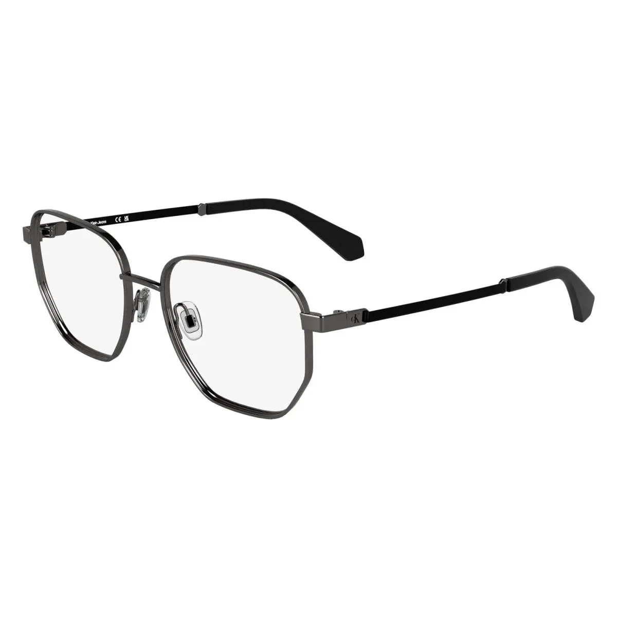 Calvin Klein Jeans Ckj 25203 Dark Ruthenium 017 Size 54 Eyeglasses