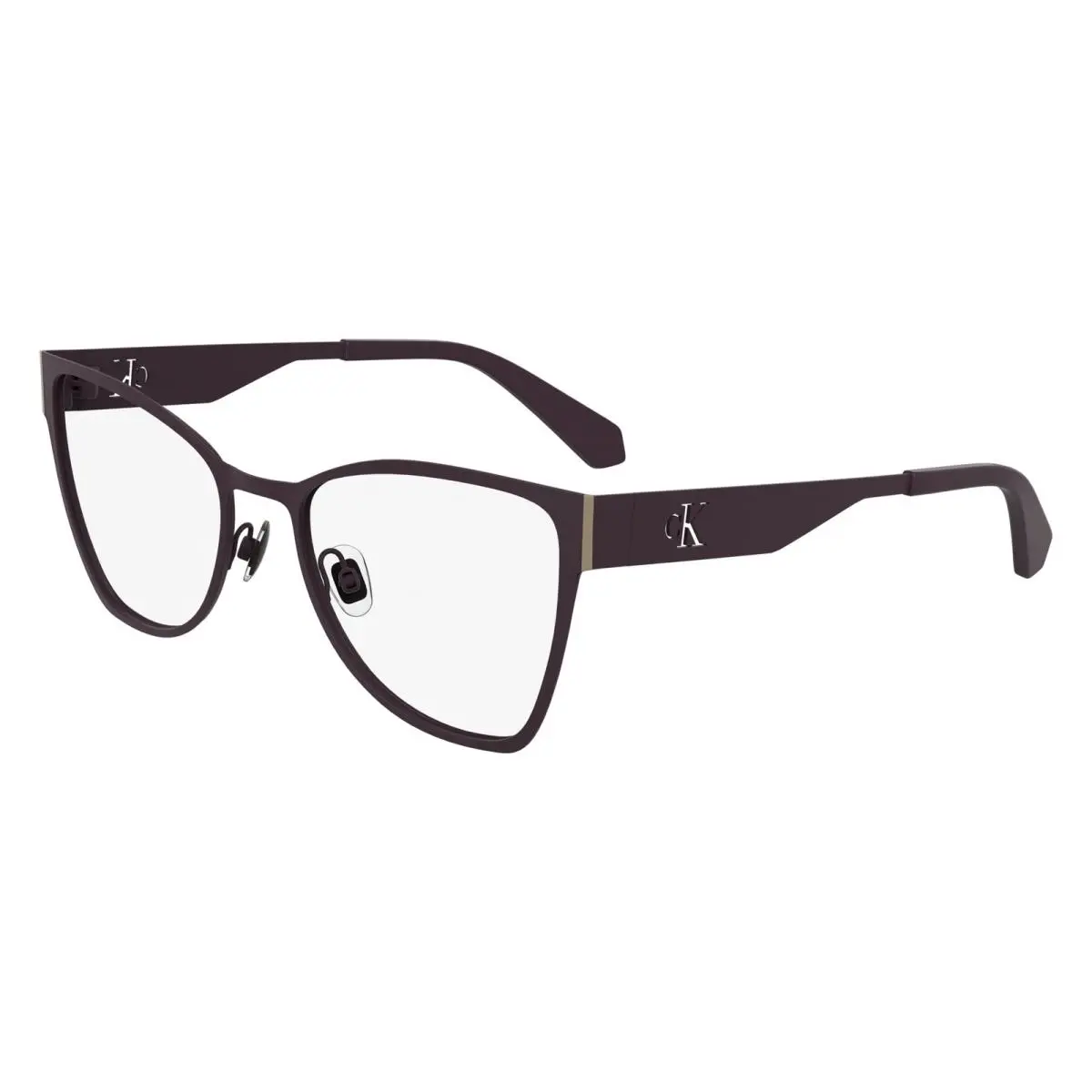 Calvin Klein Jeans Ckj 24210 Aubergine 505 Size 53 Eyeglasses