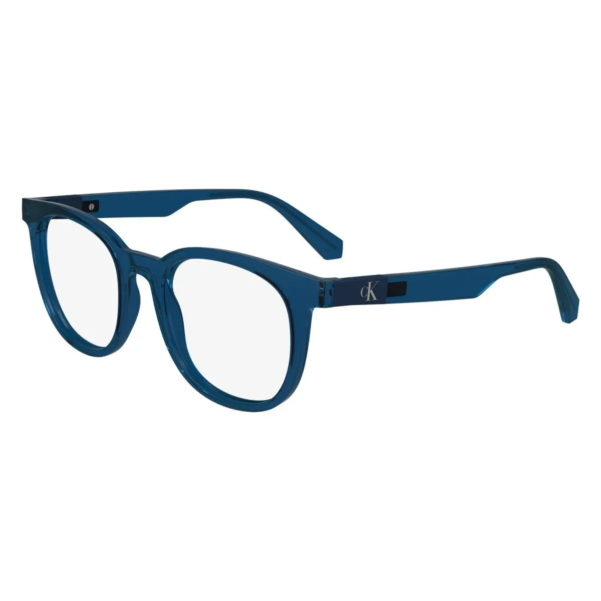 Calvin Klein Jeans Ckj 24613 Blue 400 Size 50 Eyeglasses