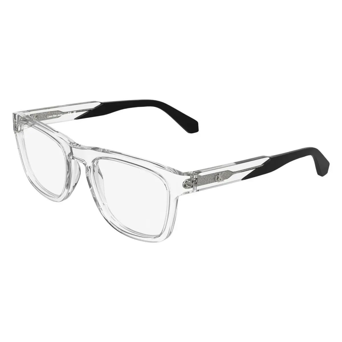 Calvin Klein Jeans Ckj 26614 Crystal 971 Size 53 Eyeglasses