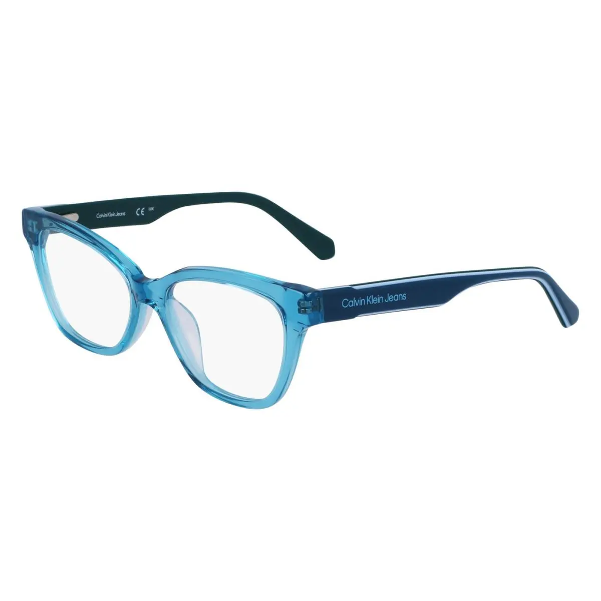 Calvin Klein Jeans Ckj 23304 Azure 410 Size 49 Eyeglasses