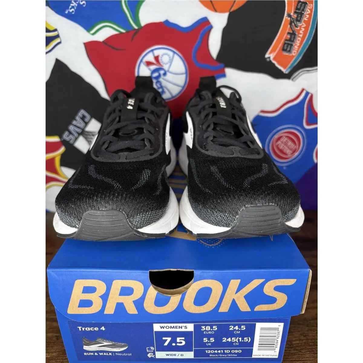 Brooks shoes - Brooks Trace 4 - Trace - 120441 1D 090 - Black 0