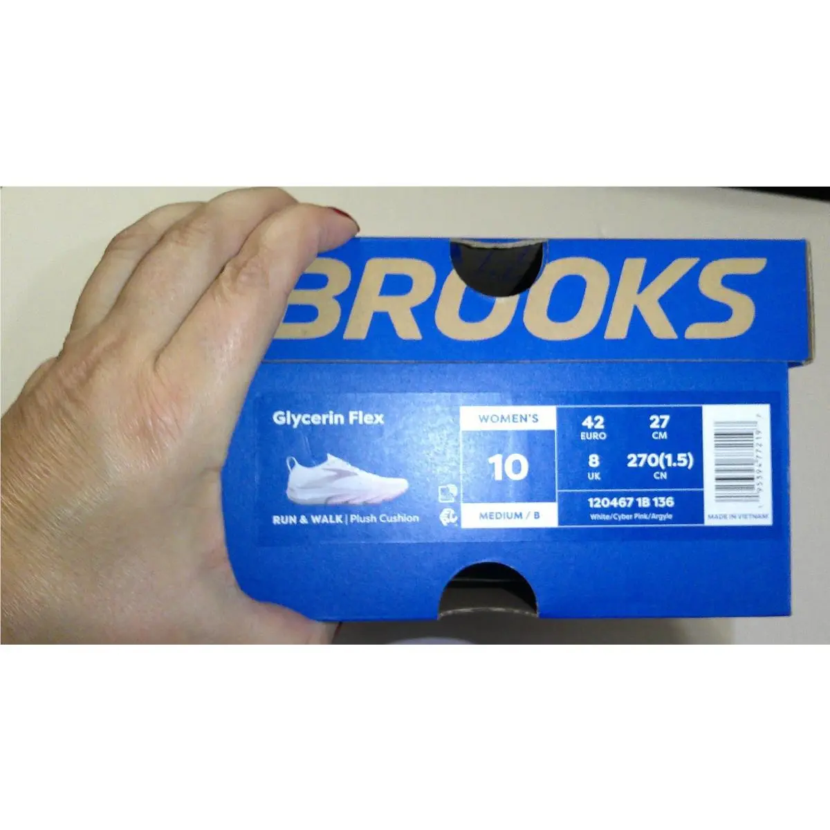 Brooks shoes - Brooks Glycerin Flex - Glycerin Flex - White (UPC: 195394772197) 11