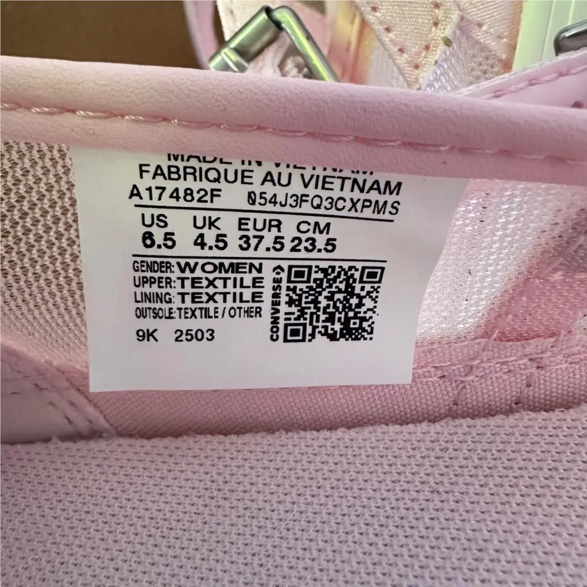 Converse shoes - Converse Chuck Taylor All Star Dainty - A17482F - Pink (UPC: 194435748047) 7