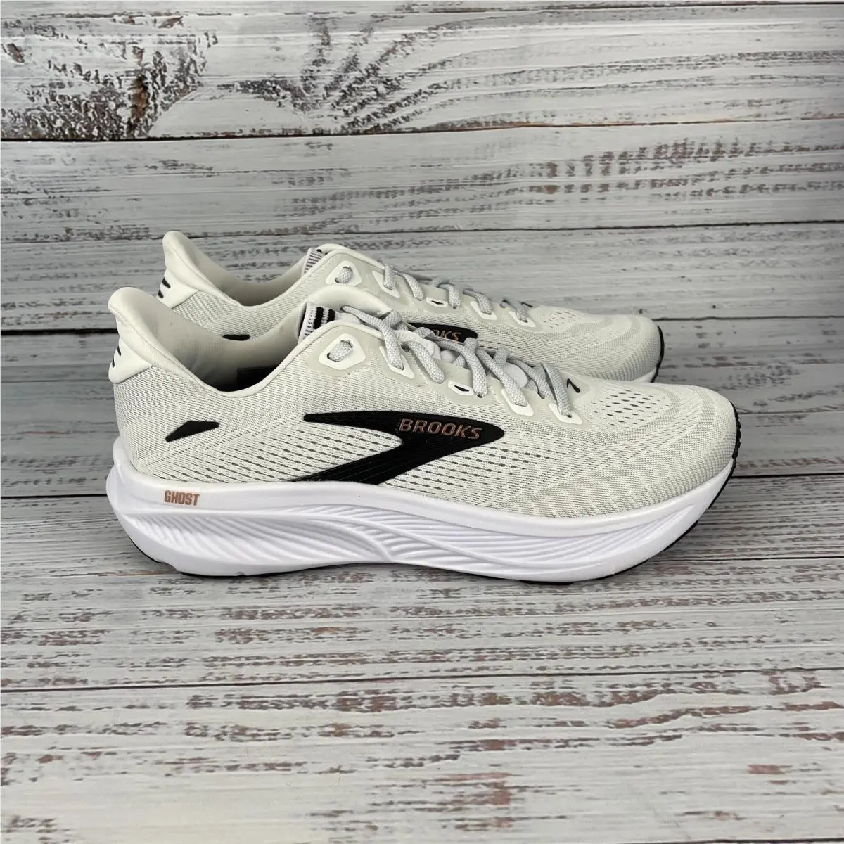Brooks shoes - Brooks Ghost - Ghost - White (UPC: 195394872705) 2