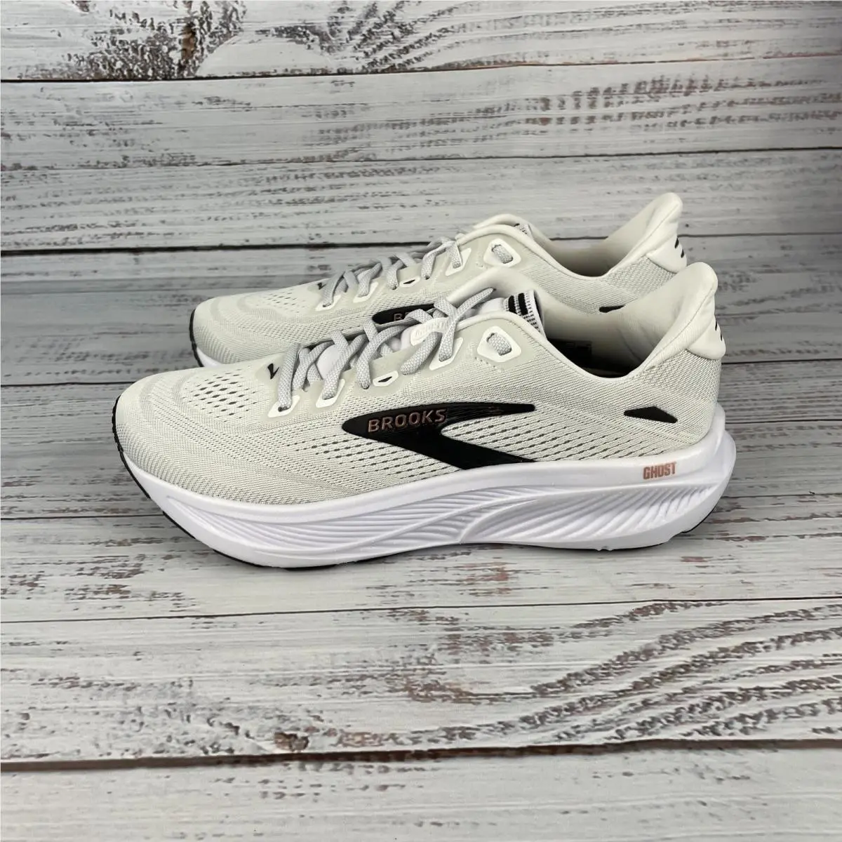 Brooks shoes - Brooks Ghost - Ghost - White (UPC: 195394872705) 4