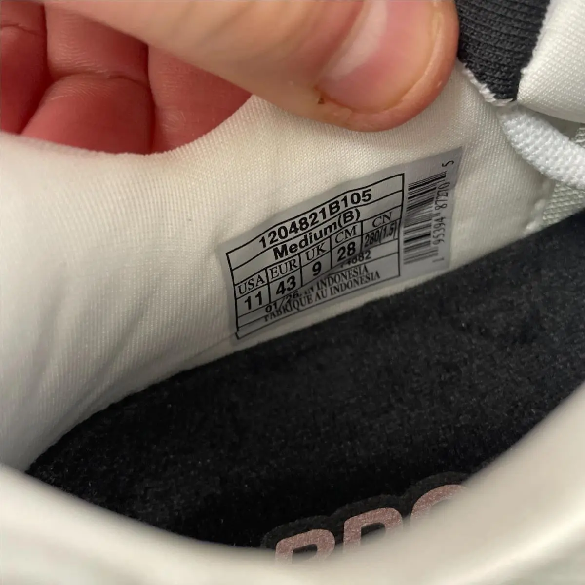 Brooks shoes - Brooks Ghost - Ghost - White (UPC: 195394872705) 7